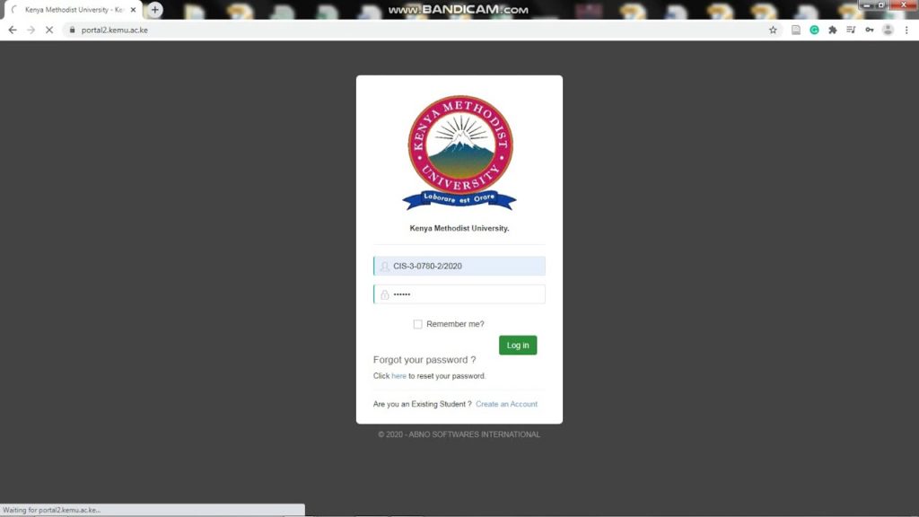 Accessing Kenya Methodist University Student Portal