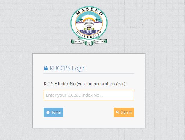 Accessing Maseno University Student Portal