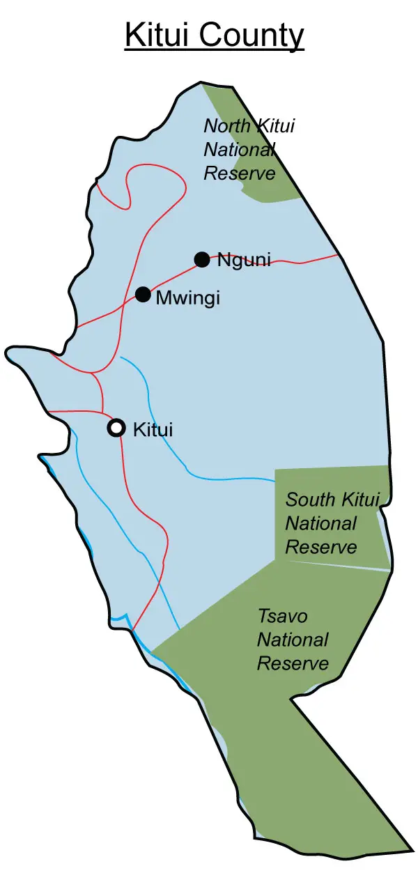 Kitui	County